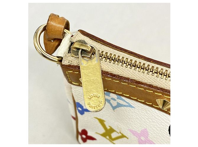 Louis Vuitton Monogram Multicolor Pochette Accessoires (Blanc) - Ansicht 9