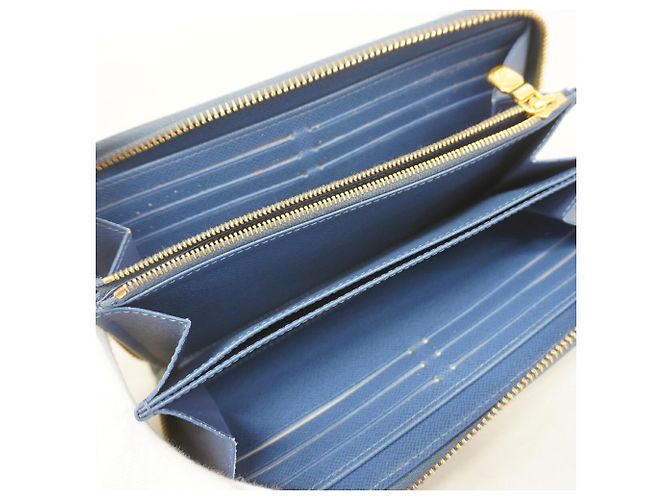 Portefeuille Zippy Louis Vuitton Monogram Denim - vue 3