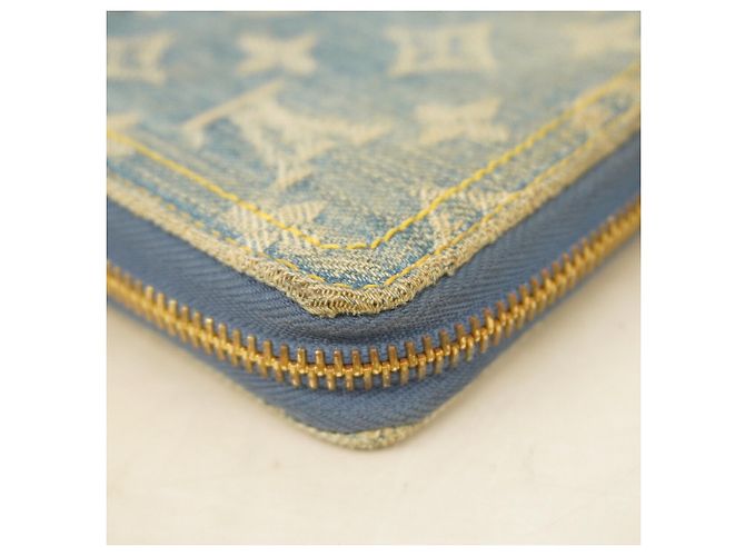 Portefeuille Zippy Louis Vuitton Monogram Denim - vue 5