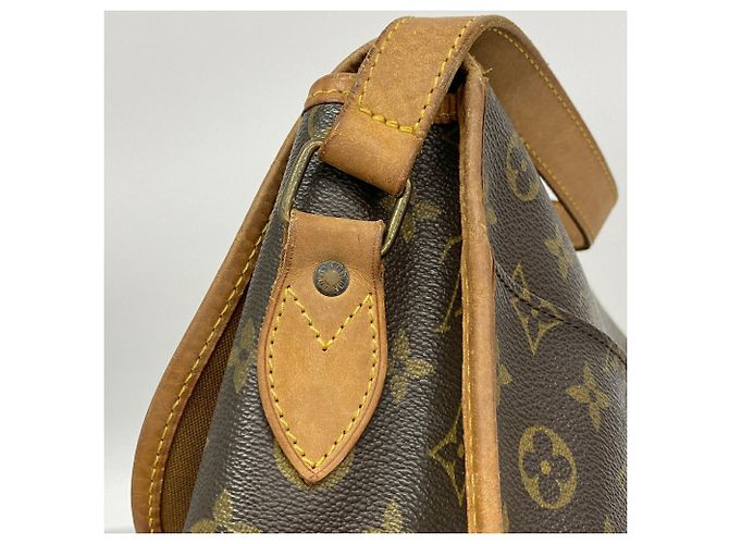 Borsa a tracolla Louis Vuitton Monogram Gibeciere GM - vista 12