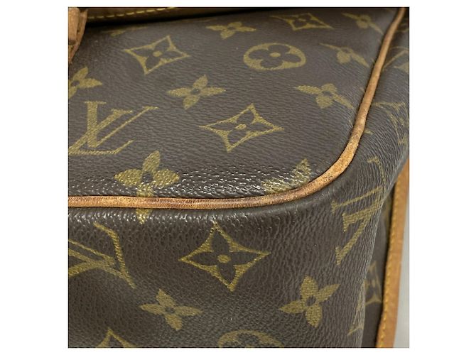 Borsa a tracolla Louis Vuitton Monogram Gibeciere GM - vista 8