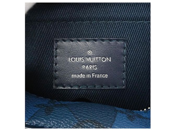 Borsa a tracolla Louis Vuitton Monogram Aqua Garden Mini Soft Trunk - vista 5