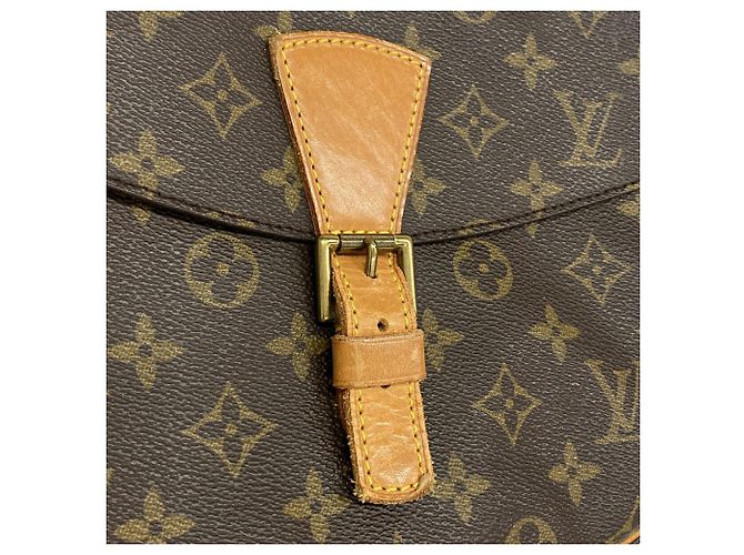Borsa a tracolla Louis Vuitton Monogram Jeune Fille GM - vista 10