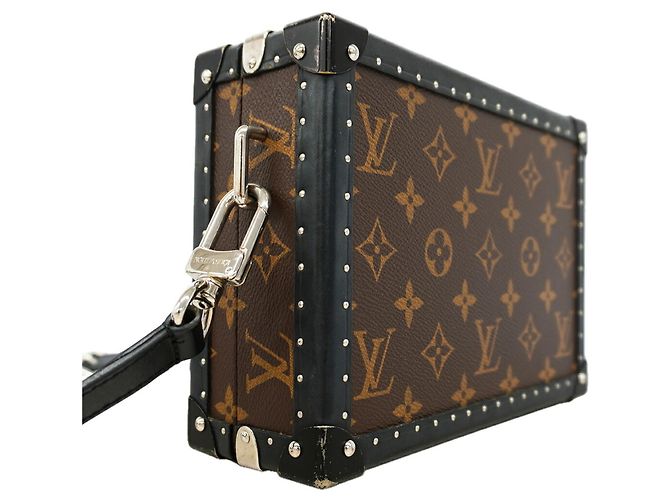 Borsa a tracolla Louis Vuitton Monogram Macassar Clutch Box - vista 2