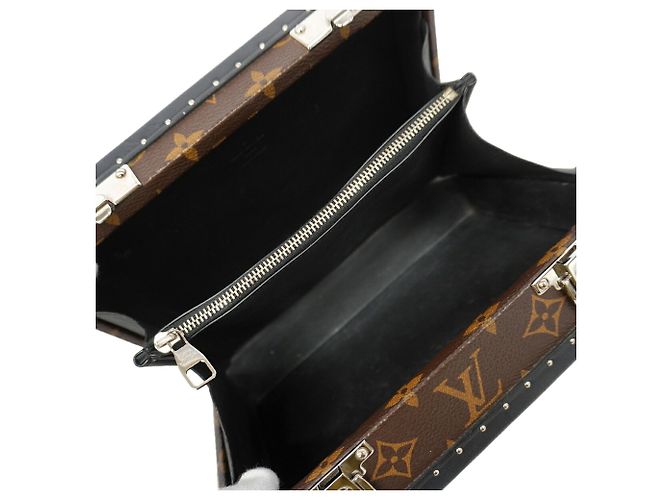 Borsa a tracolla Louis Vuitton Monogram Macassar Clutch Box - vista 4