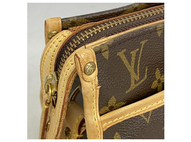 Borsa a tracolla lunga Louis Vuitton Monogram Popincourt - vista 7