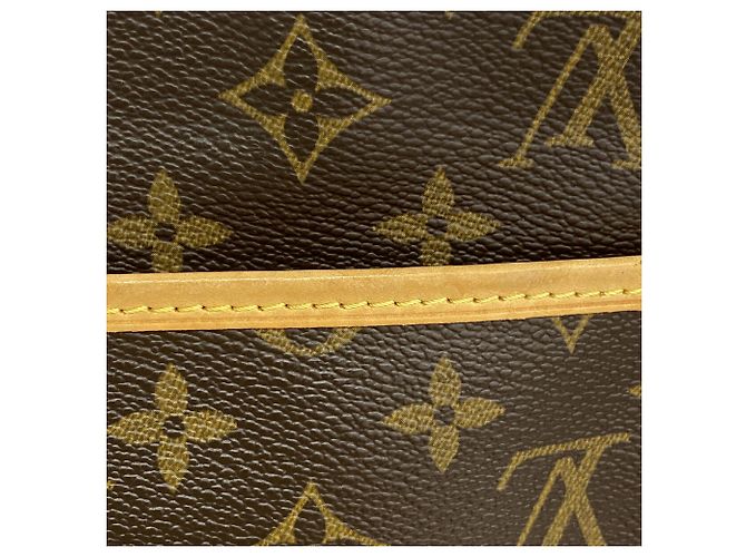 Borsa a tracolla lunga Louis Vuitton Monogram Popincourt - vista 8