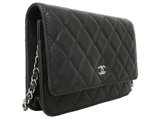 Portafoglio a spalla con catena Chanel Matelassé - vista 2
