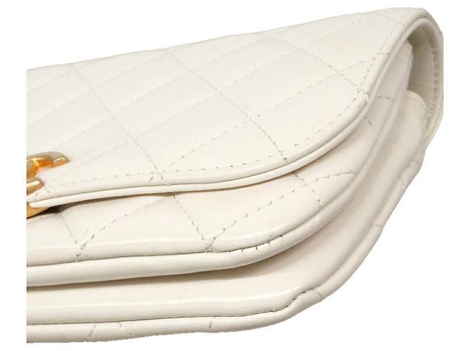 Borsa a tracolla Chanel Matelassé con catena - vista 8