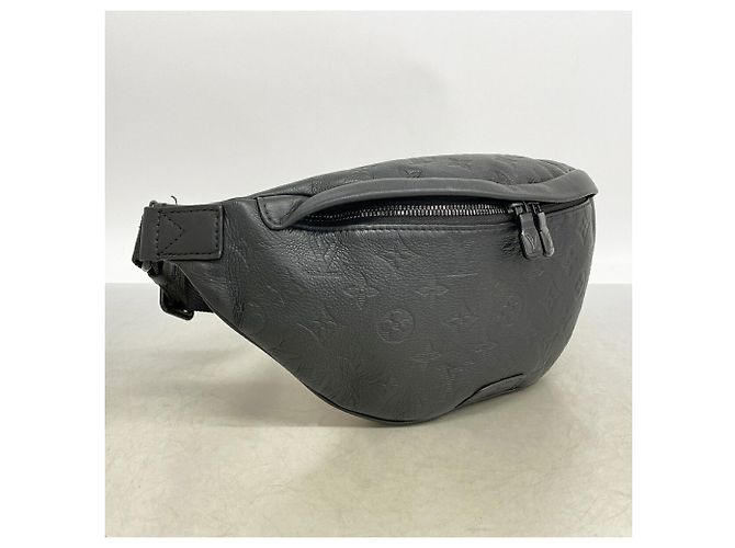 Sac Banane Louis Vuitton Monogram Shadow Discovery PM - vue 2