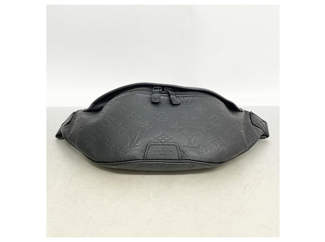 Sac Banane Louis Vuitton Monogram Shadow Discovery PM - vue 3