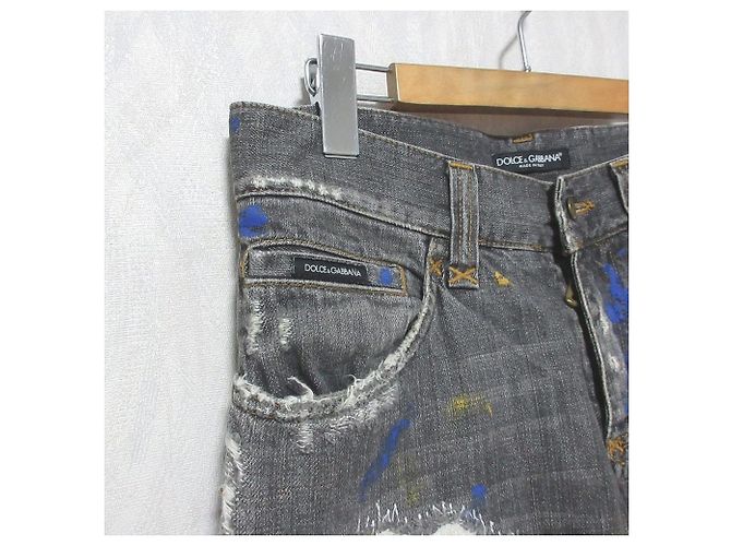 Dolce & Gabbana Vaqueros de algodón Dolce&Gabbana - vista 4
