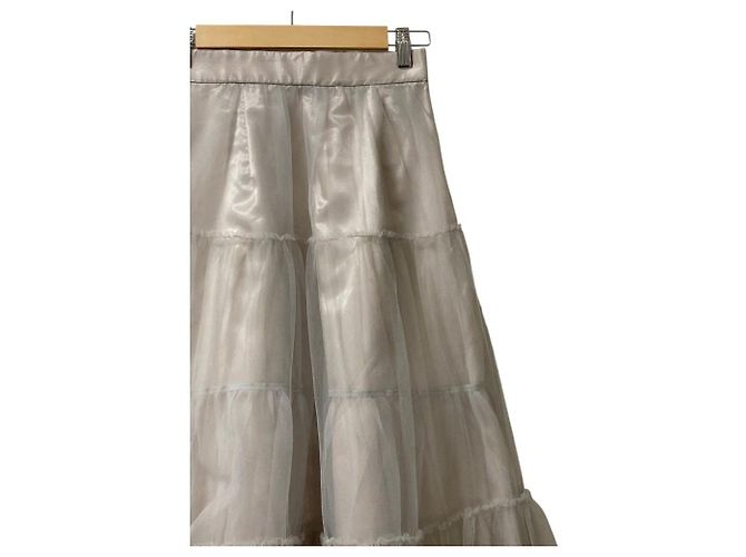 Autre Marque Falda larga de tul con volantes CELFORD - vista 2