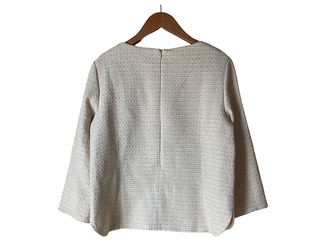 Autre Marque 23ku Tweed-Bluse - Ansicht 2