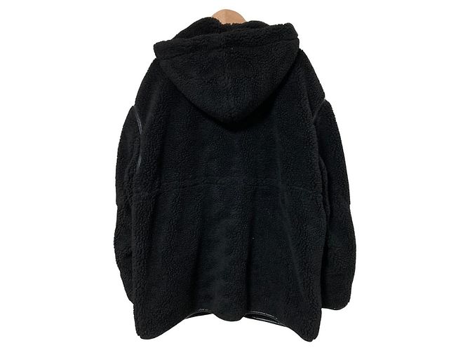 Autre Marque Abrigo con capucha de shearling Simplicite - vista 2