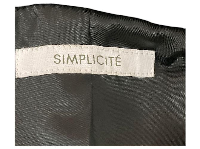 Autre Marque Abrigo con capucha de shearling Simplicite - vista 4