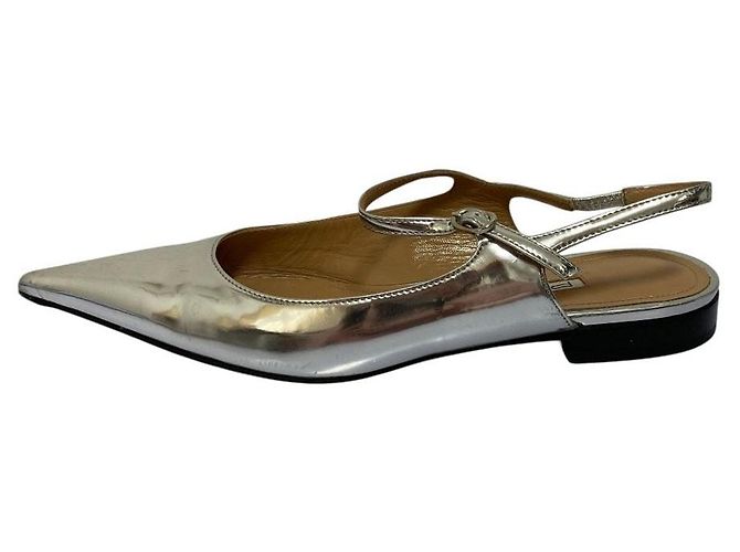 Autre Marque Pellico Lederpumps mit spitzer Kappe - Ansicht 3
