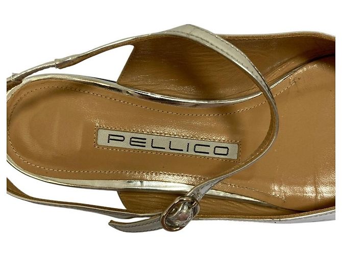 Autre Marque Pellico Lederpumps mit spitzer Kappe - Ansicht 6
