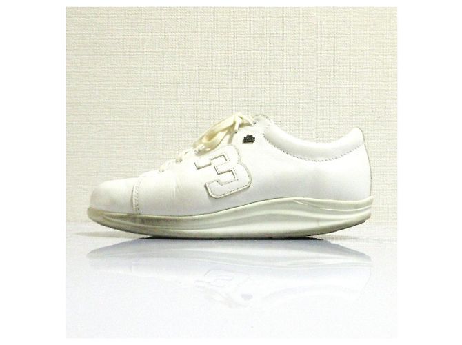 Autre Marque Finn Comfort Leather Sneakers - view 2