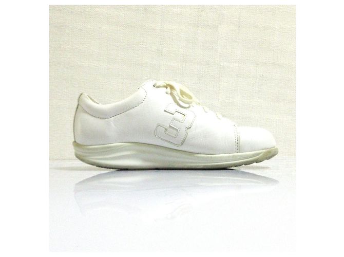 Autre Marque Finn Comfort Leather Sneakers - view 3