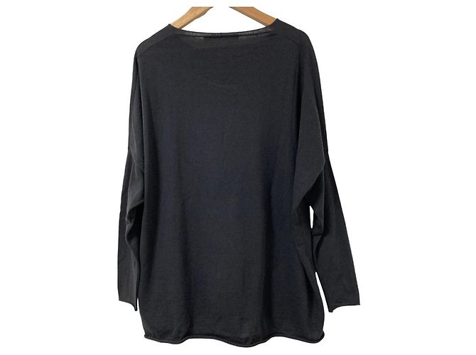 Autre Marque evam eva weiter Pullover aus Wolle und Baumwolle - Ansicht 2