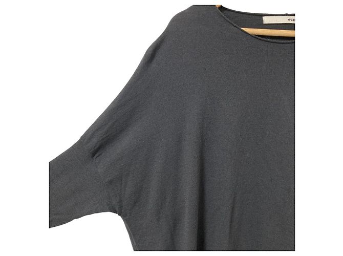 Autre Marque evam eva weiter Pullover aus Wolle und Baumwolle - Ansicht 4