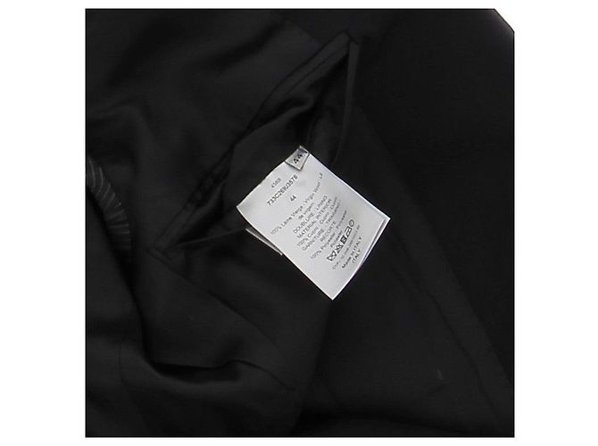 Dior Schwarzer Blazer mit sichtbaren Nähten - Ansicht 5