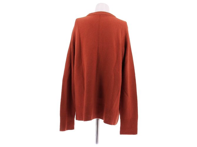 Pull en cachemire orange The Row S - vue 2