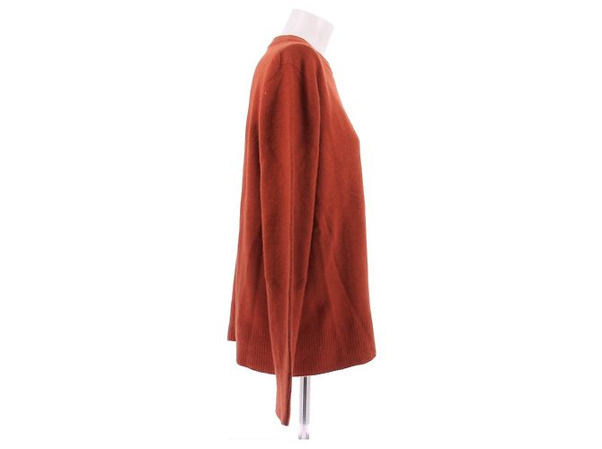 Pull en cachemire orange The Row S - vue 3