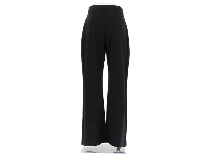 Jacquemus Schwarze Hose "Le Papier" - Ansicht 2