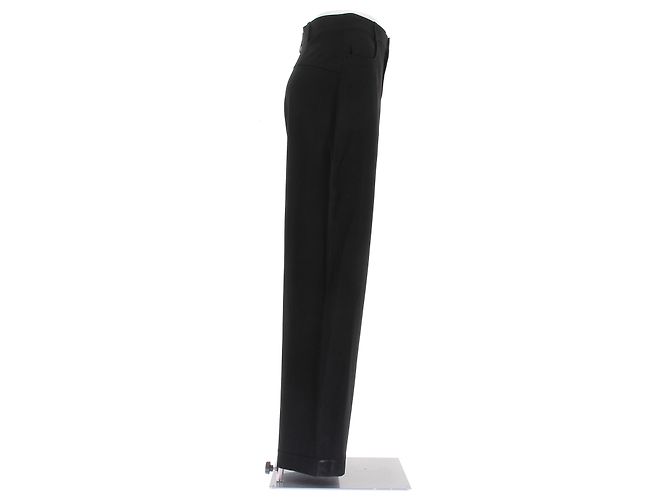 Jacquemus Schwarze Hose "Le Papier" - Ansicht 3
