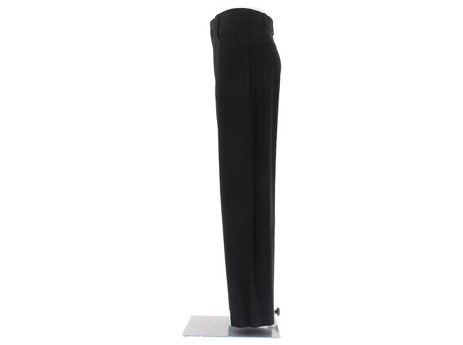 Jacquemus Schwarze Hose "Le Papier" - Ansicht 4