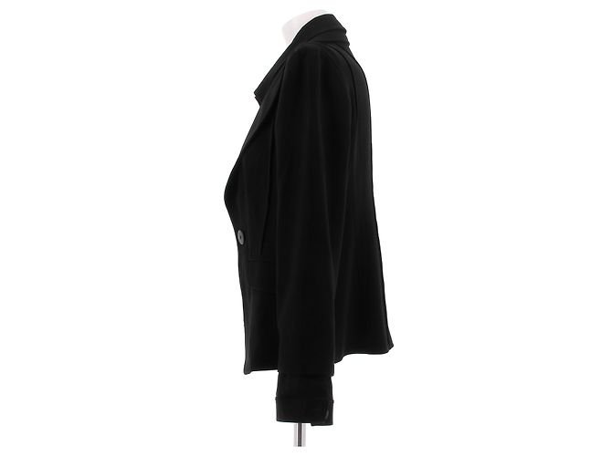 Veste noire ajustée Krizia M - vue 4