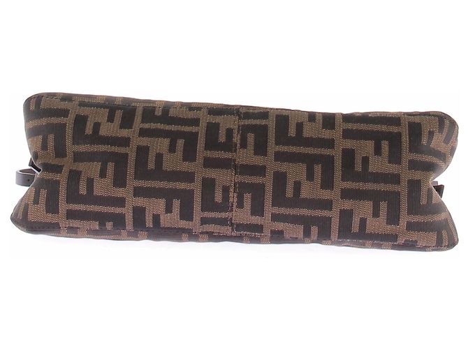 Fendi Borsa Baguette in tela FF - vista 7