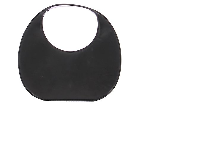Anine Bing Borsa Lune in pelle nera - vista 2