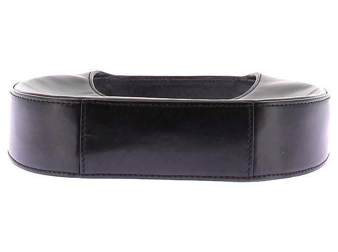 Anine Bing Borsa Lune in pelle nera - vista 3