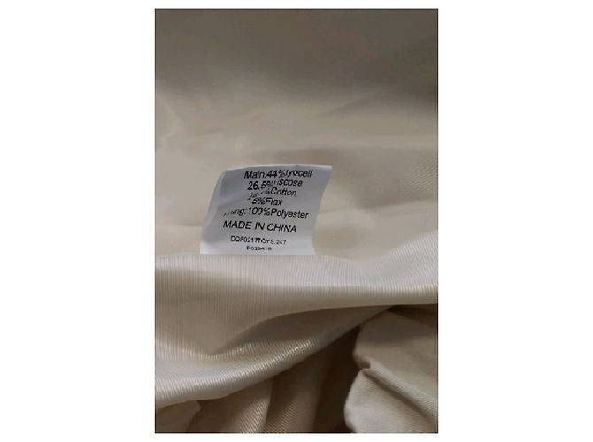 Autre Marque Giacca corta in cotone beige DISSH - vista 8