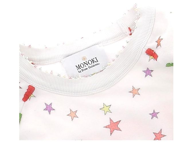 Autre Marque Pull MONOKI blanc en coton S - vue 5