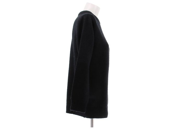 Céline Wollpullover Marineblau S - Ansicht 3