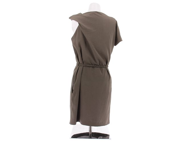 Carven Vestido topo con cinturón - vista 2
