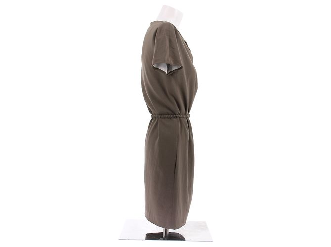Carven Vestido topo con cinturón - vista 3