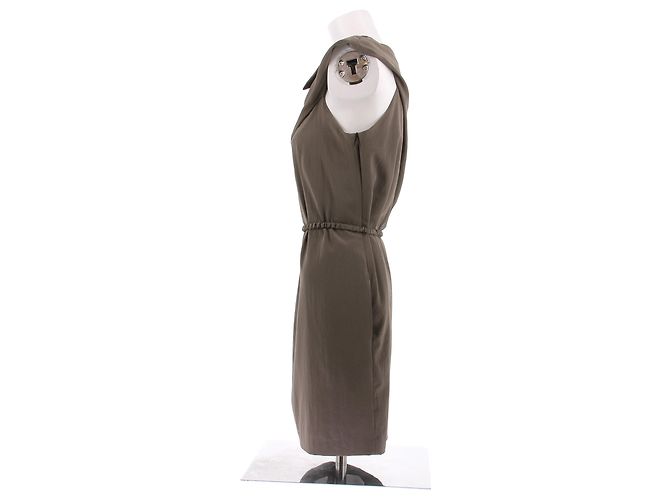 Carven Vestido topo con cinturón - vista 4