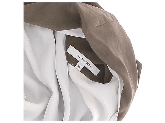 Carven Vestido topo con cinturón - vista 5