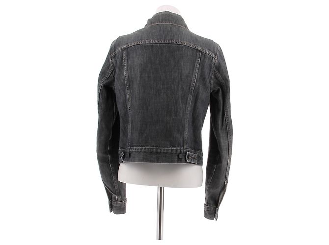 Gucci Denimjacke Grau - Ansicht 2