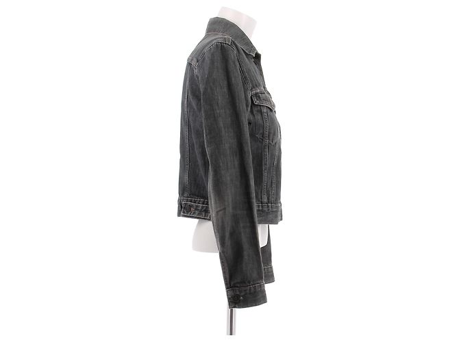 Gucci Denimjacke Grau - Ansicht 3