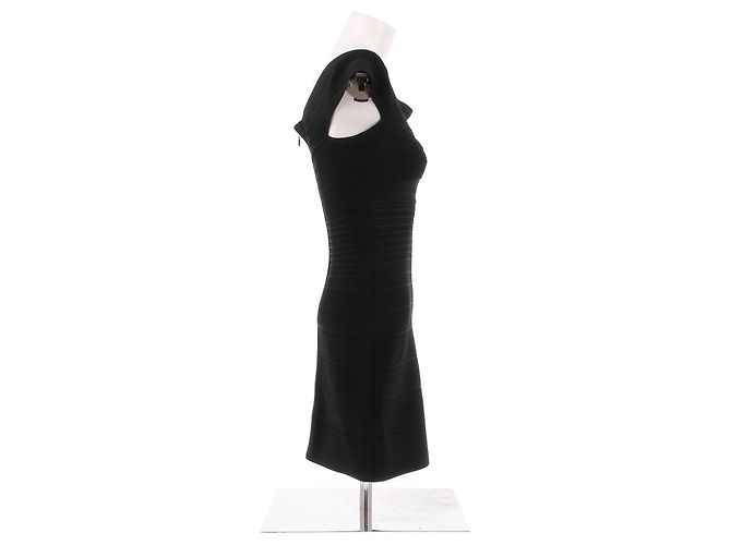 Vestido negro Herve Leger - vista 3