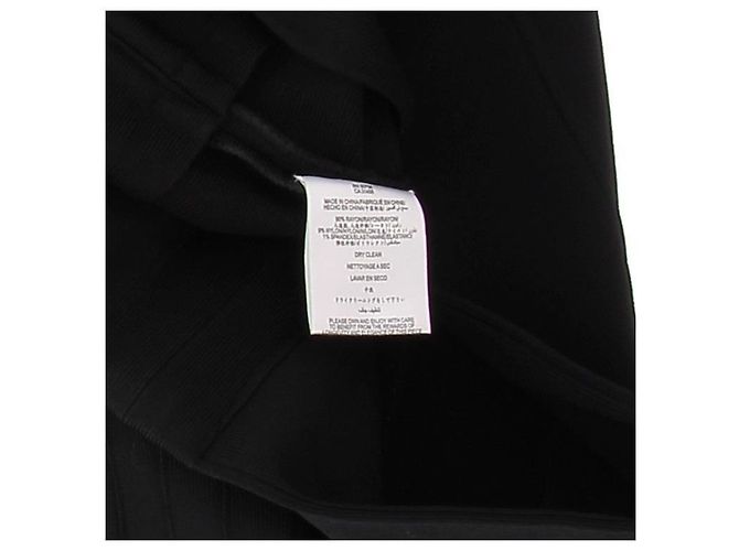 Vestido negro Herve Leger - vista 5