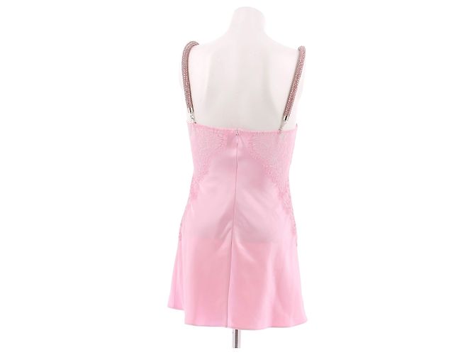 Christopher Kane Camisola de renda rosa - vista 2