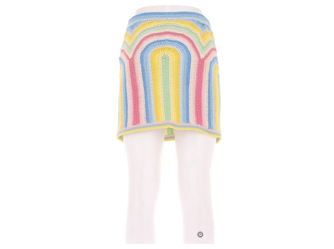 Falda Casablanca Rainbow de algodón - vista 2