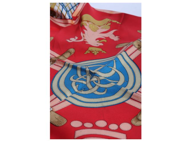 Hermès Foulard di seta Grand Tenue multicolore - vista 2